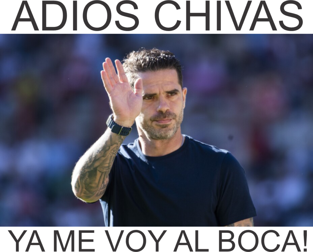 Fernando Gago se va del Chivas